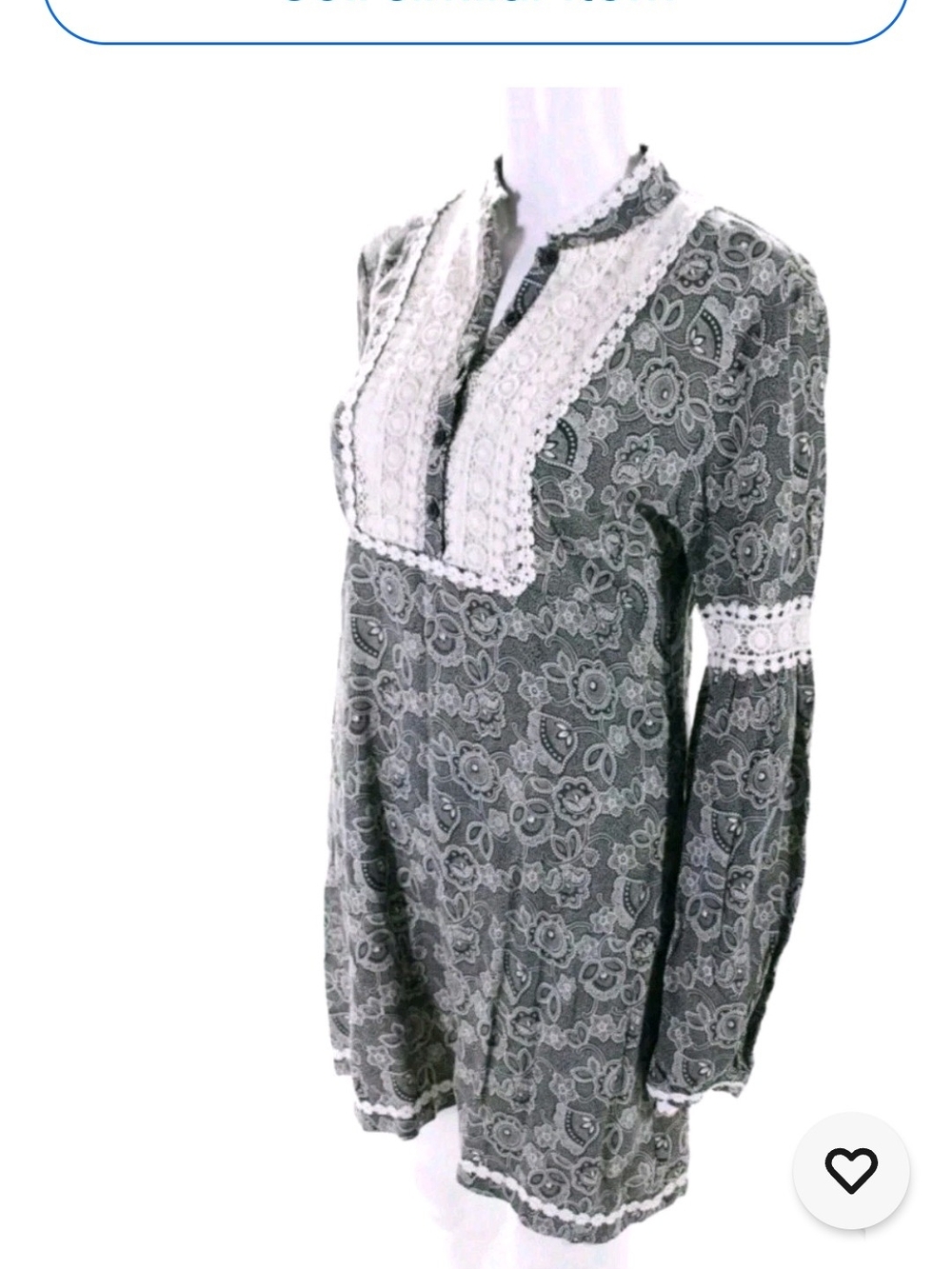 Free People "TRIBAL GRUNGE Dress